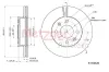 Bremsscheibe Vorderachse links Vorderachse rechts METZGER 6110626