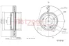 Bremsscheibe Vorderachse links Vorderachse rechts METZGER 6110731 Bild Bremsscheibe Vorderachse links Vorderachse rechts METZGER 6110731