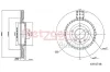 Bremsscheibe METZGER 6110736 Bild Bremsscheibe METZGER 6110736