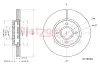 Bremsscheibe Vorderachse links Vorderachse rechts METZGER AUTOTEILE 6110748 Bild Bremsscheibe Vorderachse links Vorderachse rechts METZGER AUTOTEILE 6110748