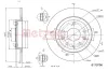 Bremsscheibe Hinterachse METZGER 6110756