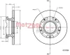 Bremsscheibe METZGER 6110766 Bild Bremsscheibe METZGER 6110766