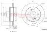 Bremsscheibe METZGER 6110793 Bild Bremsscheibe METZGER 6110793