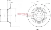 Bremsscheibe METZGER 6110813