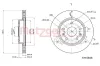 Bremsscheibe Vorderachse links Vorderachse rechts METZGER AUTOTEILE 6110848 Bild Bremsscheibe Vorderachse links Vorderachse rechts METZGER AUTOTEILE 6110848