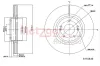 Bremsscheibe Vorderachse links Vorderachse rechts METZGER 6110849 Bild Bremsscheibe Vorderachse links Vorderachse rechts METZGER 6110849