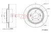Bremsscheibe Hinterachse METZGER 6110963 Bild Bremsscheibe Hinterachse METZGER 6110963