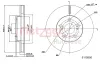 Bremsscheibe Vorderachse links Vorderachse rechts METZGER 6110990 Bild Bremsscheibe Vorderachse links Vorderachse rechts METZGER 6110990