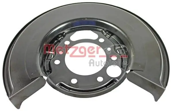 Spritzblech, Bremsscheibe Hinterachse links METZGER AUTOTEILE 6115007