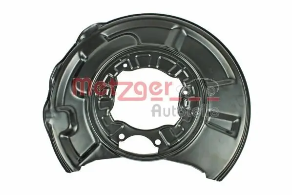 Spritzblech, Bremsscheibe Hinterachse rechts METZGER AUTOTEILE 6115010