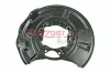 Spritzblech, Bremsscheibe Hinterachse rechts METZGER AUTOTEILE 6115010