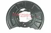 Spritzblech, Bremsscheibe Hinterachse links METZGER AUTOTEILE 6115011