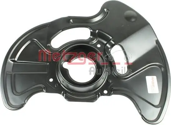 Spritzblech, Bremsscheibe Vorderachse rechts METZGER AUTOTEILE 6115014
