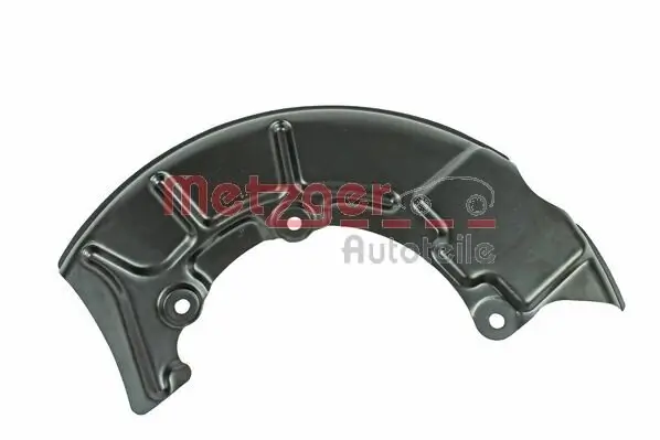 Spritzblech, Bremsscheibe Vorderachse links METZGER AUTOTEILE 6115020
