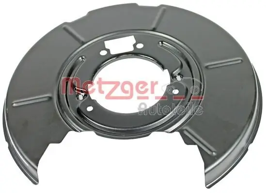 Spritzblech, Bremsscheibe Hinterachse rechts METZGER AUTOTEILE 6115023 Bild Spritzblech, Bremsscheibe Hinterachse rechts METZGER AUTOTEILE 6115023