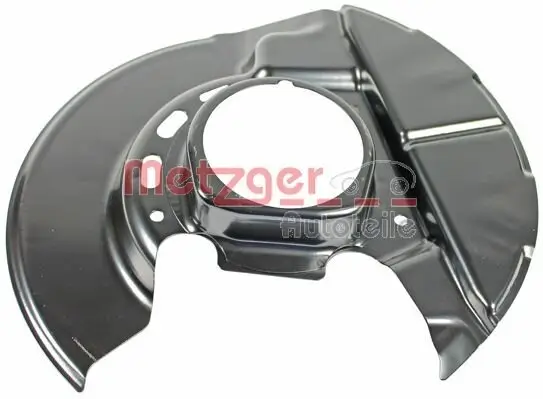 Spritzblech, Bremsscheibe Vorderachse rechts METZGER AUTOTEILE 6115036