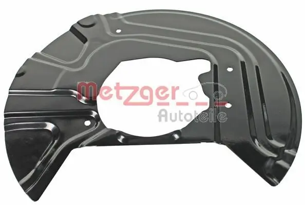 Spritzblech, Bremsscheibe Vorderachse links METZGER AUTOTEILE 6115039