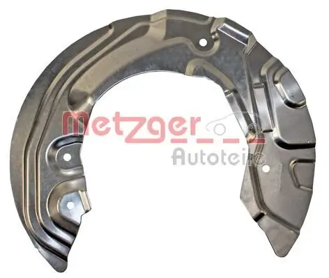 Spritzblech, Bremsscheibe Vorderachse rechts METZGER AUTOTEILE 6115064