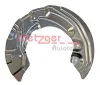 Spritzblech, Bremsscheibe Vorderachse rechts METZGER AUTOTEILE 6115064 Bild Spritzblech, Bremsscheibe Vorderachse rechts METZGER AUTOTEILE 6115064
