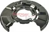 Spritzblech, Bremsscheibe Hinterachse rechts METZGER AUTOTEILE 6115066 Bild Spritzblech, Bremsscheibe Hinterachse rechts METZGER AUTOTEILE 6115066