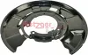 Spritzblech, Bremsscheibe Hinterachse rechts METZGER AUTOTEILE 6115066 Bild Spritzblech, Bremsscheibe Hinterachse rechts METZGER AUTOTEILE 6115066