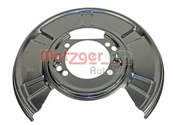 Spritzblech, Bremsscheibe Hinterachse links Hinterachse rechts METZGER AUTOTEILE 6115091 Bild Spritzblech, Bremsscheibe Hinterachse links Hinterachse rechts METZGER AUTOTEILE 6115091