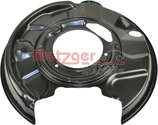 Spritzblech, Bremsscheibe Hinterachse rechts METZGER AUTOTEILE 6115102
