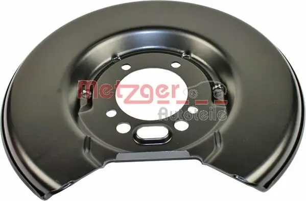 Spritzblech, Bremsscheibe Hinterachse links Hinterachse rechts METZGER AUTOTEILE 6115114