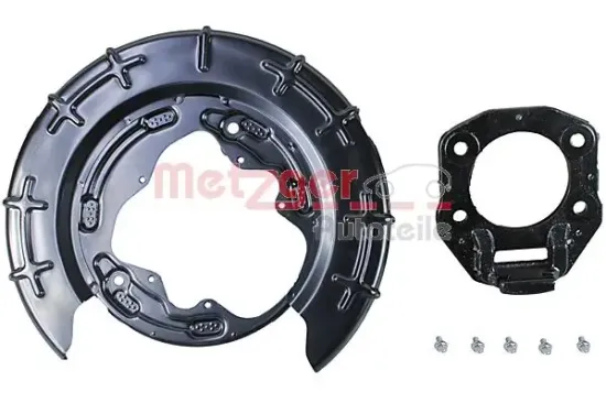 Spritzblech, Bremsscheibe Hinterachse rechts METZGER AUTOTEILE 6115122 Bild Spritzblech, Bremsscheibe Hinterachse rechts METZGER AUTOTEILE 6115122