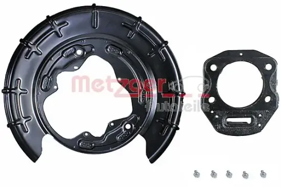 Spritzblech, Bremsscheibe Hinterachse rechts METZGER AUTOTEILE 6115122 Bild Spritzblech, Bremsscheibe Hinterachse rechts METZGER AUTOTEILE 6115122