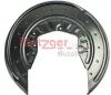 Spritzblech, Bremsscheibe Hinterachse rechts METZGER AUTOTEILE 6115124