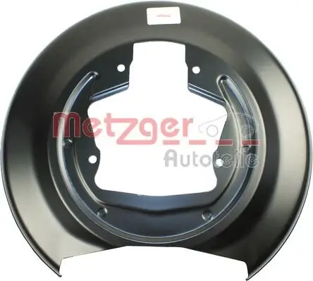 Spritzblech, Bremsscheibe Hinterachse links Hinterachse rechts METZGER AUTOTEILE 6115136