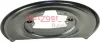 Spritzblech, Bremsscheibe Hinterachse links Hinterachse rechts METZGER AUTOTEILE 6115136 Bild Spritzblech, Bremsscheibe Hinterachse links Hinterachse rechts METZGER AUTOTEILE 6115136