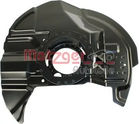 Spritzblech, Bremsscheibe Vorderachse links METZGER AUTOTEILE 6115137
