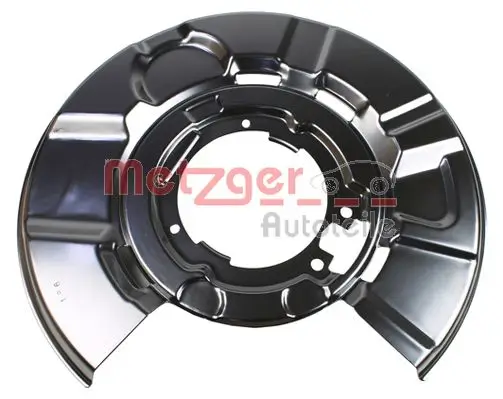 Spritzblech, Bremsscheibe Hinterachse rechts METZGER AUTOTEILE 6115156 Bild Spritzblech, Bremsscheibe Hinterachse rechts METZGER AUTOTEILE 6115156
