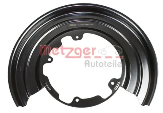 Spritzblech, Bremsscheibe Hinterachse rechts METZGER AUTOTEILE 6115158 Bild Spritzblech, Bremsscheibe Hinterachse rechts METZGER AUTOTEILE 6115158