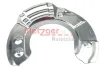 Spritzblech, Bremsscheibe Vorderachse links METZGER AUTOTEILE 6115159