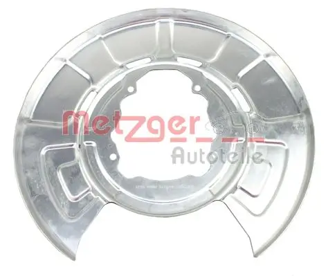 Spritzblech, Bremsscheibe Hinterachse links Hinterachse rechts METZGER AUTOTEILE 6115172 Bild Spritzblech, Bremsscheibe Hinterachse links Hinterachse rechts METZGER AUTOTEILE 6115172