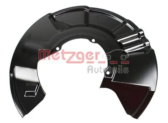 Spritzblech, Bremsscheibe Vorderachse rechts METZGER AUTOTEILE 6115176