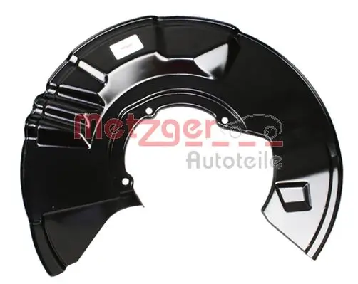 Spritzblech, Bremsscheibe Vorderachse rechts METZGER AUTOTEILE 6115176 Bild Spritzblech, Bremsscheibe Vorderachse rechts METZGER AUTOTEILE 6115176