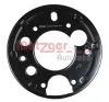 Spritzblech, Bremsscheibe Hinterachse links METZGER AUTOTEILE 6115185