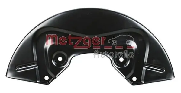 Spritzblech, Bremsscheibe Vorderachse links Vorderachse rechts METZGER AUTOTEILE 6115191