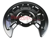 Spritzblech, Bremsscheibe Hinterachse links Hinterachse rechts METZGER AUTOTEILE 6115199