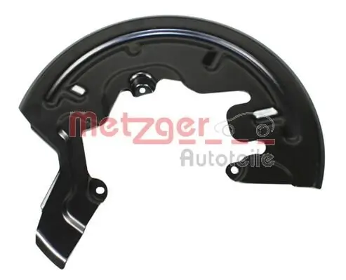 Spritzblech, Bremsscheibe Vorderachse rechts METZGER AUTOTEILE 6115202