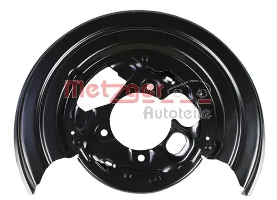 Spritzblech, Bremsscheibe Hinterachse links METZGER AUTOTEILE 6115209