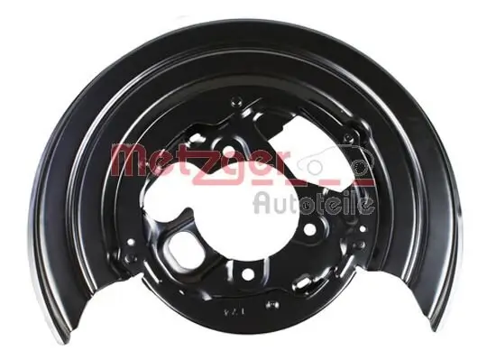 Spritzblech, Bremsscheibe Hinterachse rechts METZGER AUTOTEILE 6115210 Bild Spritzblech, Bremsscheibe Hinterachse rechts METZGER AUTOTEILE 6115210