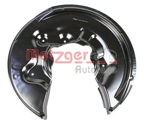 Spritzblech, Bremsscheibe Hinterachse rechts METZGER AUTOTEILE 6115212
