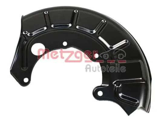 Spritzblech, Bremsscheibe Vorderachse links METZGER AUTOTEILE 6115213