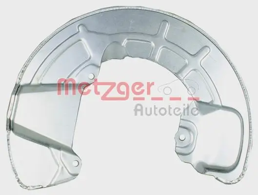 Spritzblech, Bremsscheibe Vorderachse rechts METZGER AUTOTEILE 6115224 Bild Spritzblech, Bremsscheibe Vorderachse rechts METZGER AUTOTEILE 6115224