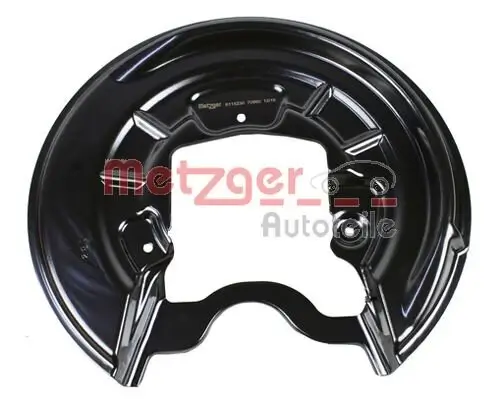 Spritzblech, Bremsscheibe Hinterachse rechts METZGER AUTOTEILE 6115230 Bild Spritzblech, Bremsscheibe Hinterachse rechts METZGER AUTOTEILE 6115230